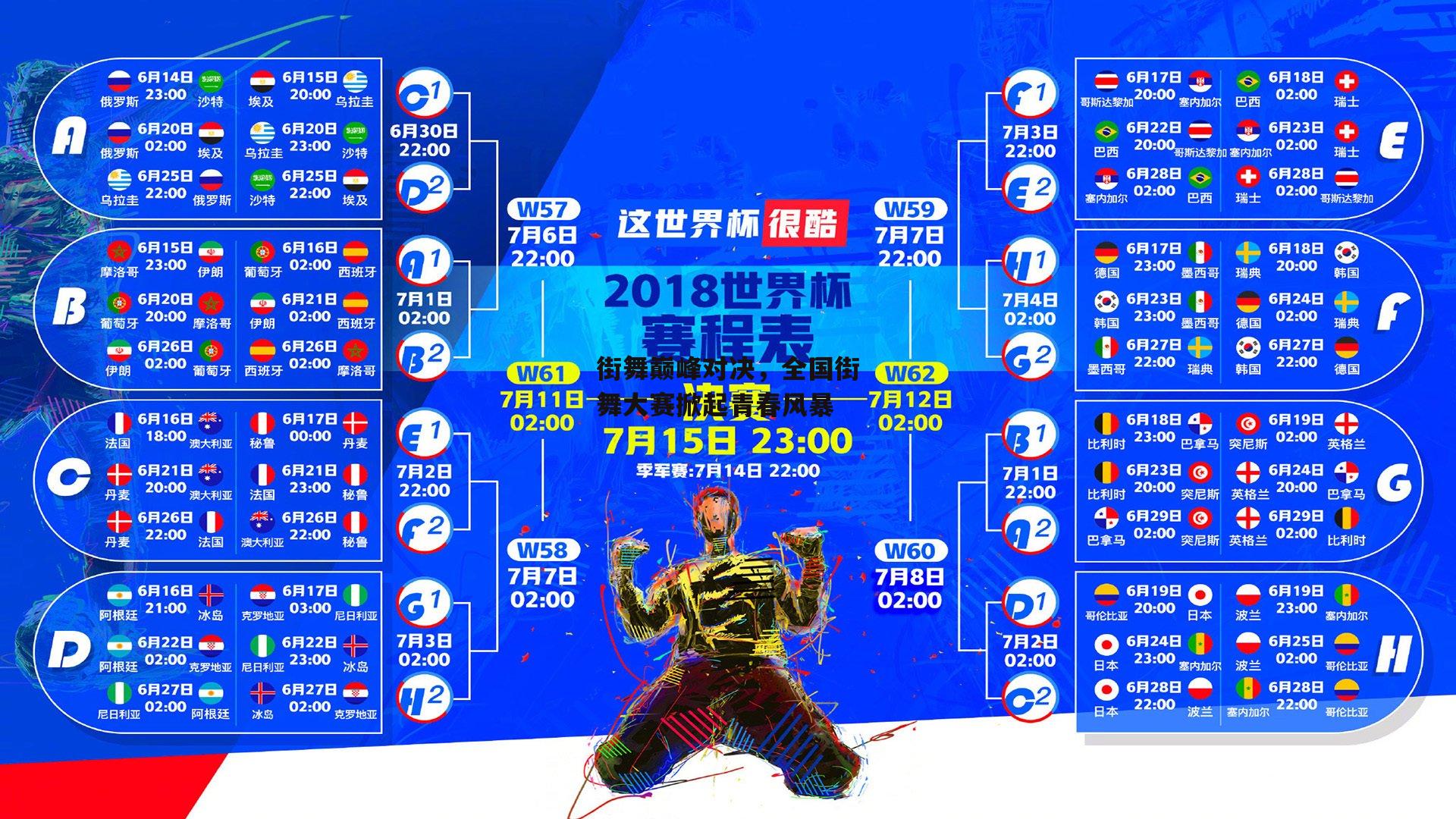 街舞巅峰对决，全国街舞大赛掀起青春风暴